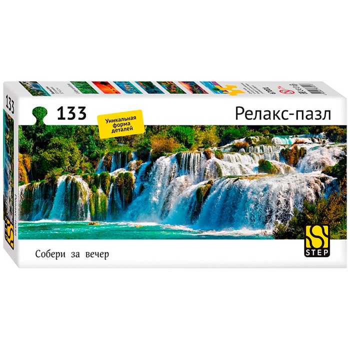 Пазл 133 Водопад Крка Релакс-пазл 67001 Степ /14/ 932-107