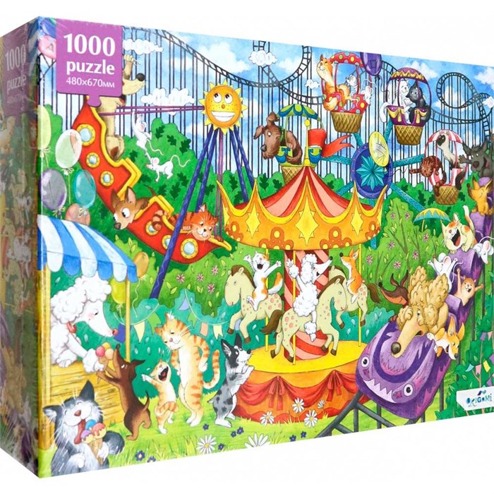 Пазл 1000 Парк аттракционов 09213 935-759