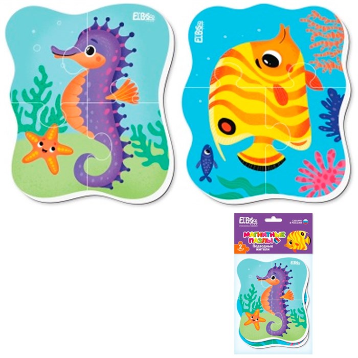 Пазл Магнитный Подводные жители ET04-013 932-653