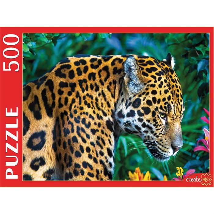 Пазл 500 Леопард в тропиках ШТ500-3886 934-557