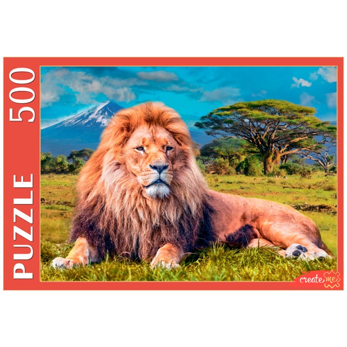 Пазл 500 Могучий лев ШТП500-4292 932-569