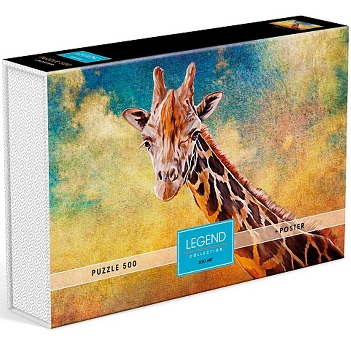 Пазл 500 LEGEND ZooStyle-Жираф 500ПЗ2_28500 935-690