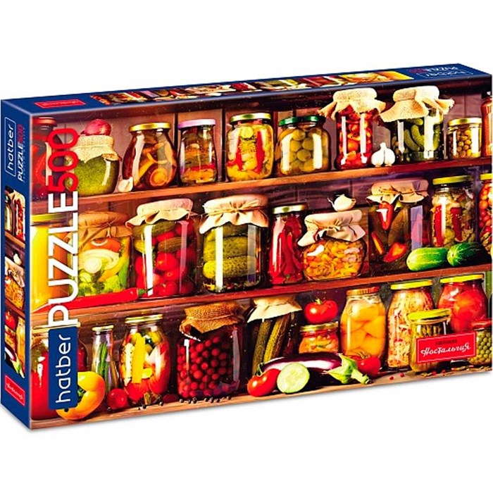 Пазл 500 эл. Ностальгия -Вкусные шедевры 500ПЗ2_32304 935-691