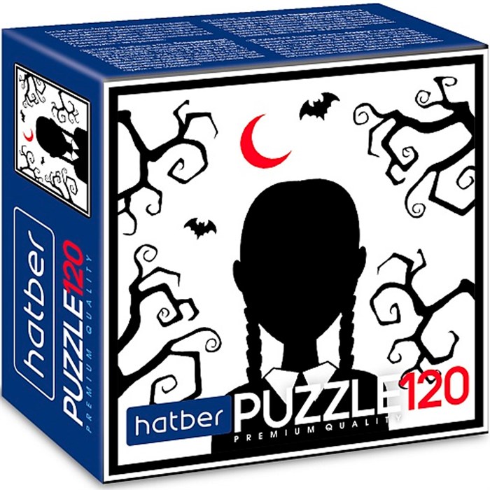 Пазл 120 эл. W-Wednesday 120ПЗ5_30356 Hatber. 935-377