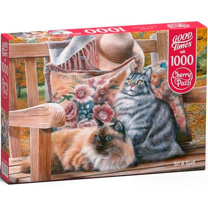 Пазл 1000 Посидим немного Cherry Pazzi CH30585 935-043
