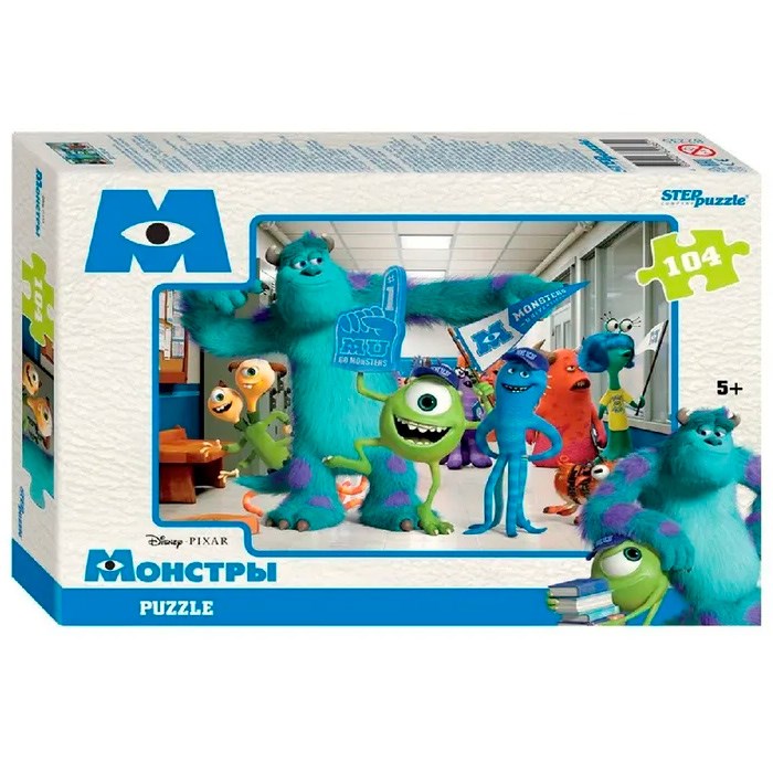 Пазл 104 Монстры 82235 Степ 834-551