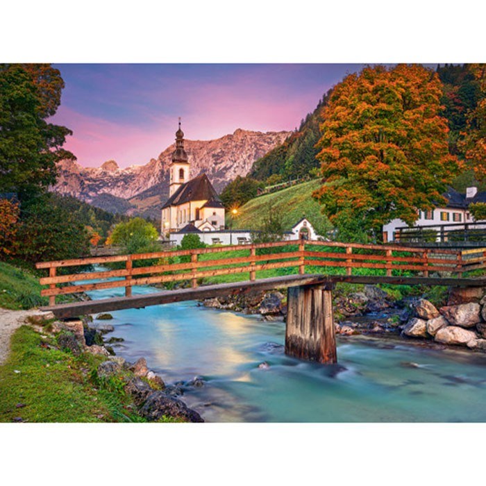 Пазл 2000 Закат в Рамзау С-200801 Castor Land 734-474
