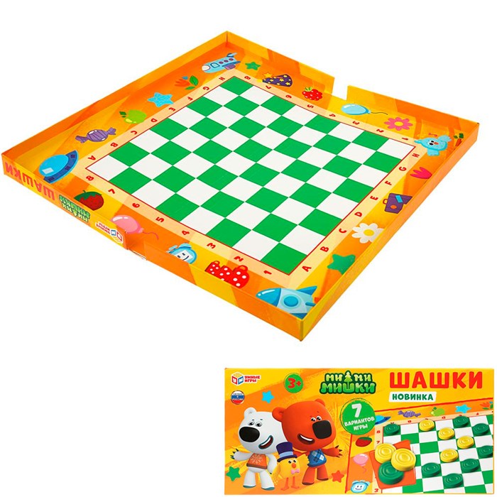 Шашки Ми-ми-мишки 4680107974433 934-609