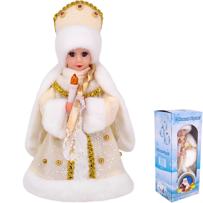 Снегурочка 30см муз. 141V-525 русс.озв. 151-854