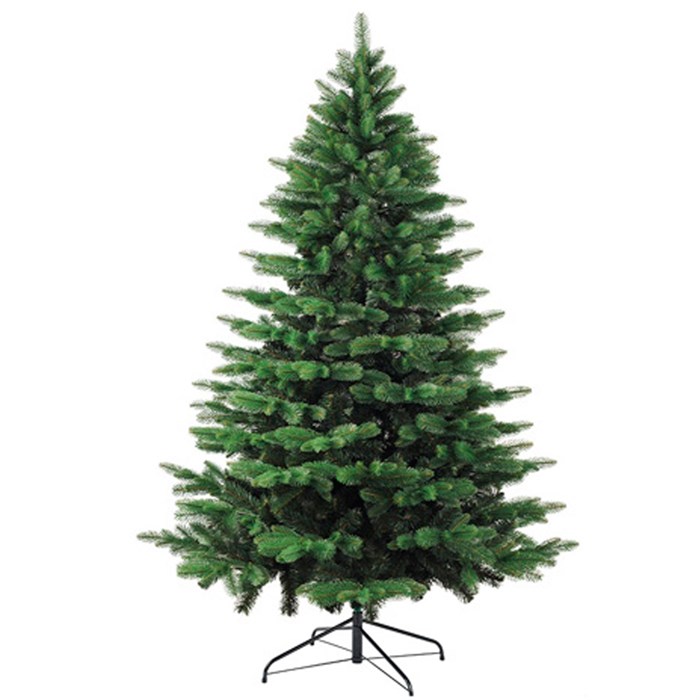 Ель Дриада 220 см.Микс веток (пвх, литая) темно-зеленая ДРМТ220 750-511