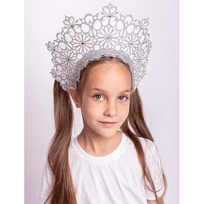 Кокошник Снежинка 3032 к-22 /Пуговка/ 750-537