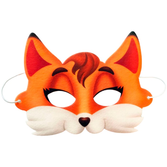 Маска "Лисичка" фетр 16013 979-362