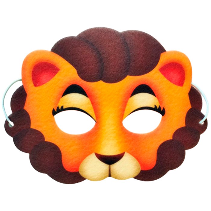 Маска "Лев" фетр 16018 979-365