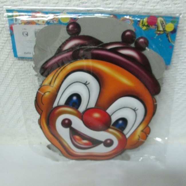 Маска карнавальная Клоун 141-578 СТОК 352-683