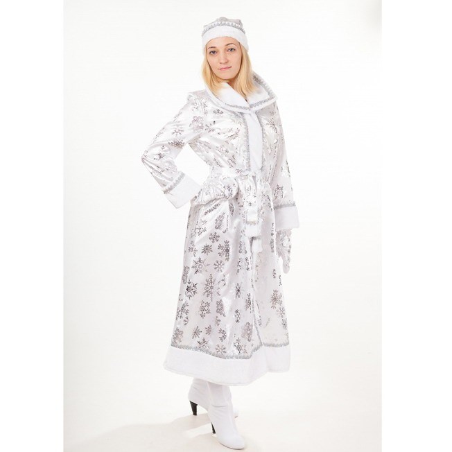 Карнавальный костюм Снегурочка р 164-48-50 /Пуговка/ 551-497