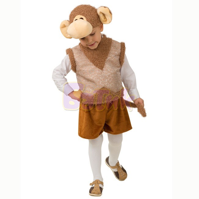 Карнавальный костюм Обезьянчик Кентин р.26-28 /шелк/Батик 452-924