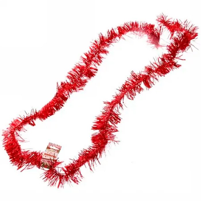 Мишура 2м 9см "Классика" красный 215-192 750-661