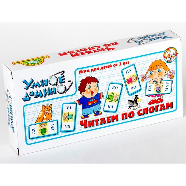 Домино умное Читаем по слогам 00651 610-371
