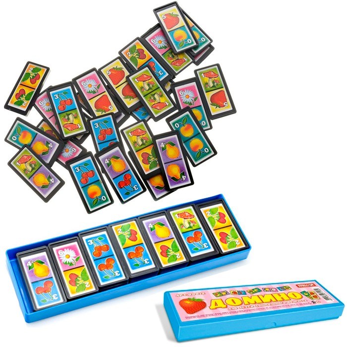 Домино Фрукты футляр 00012 /28/ 110-656