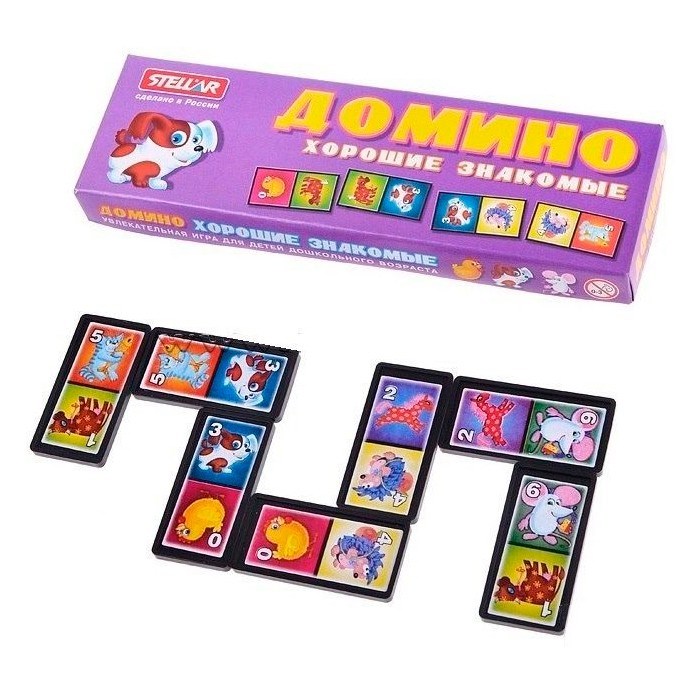 Домино Хорошие знакомые мал. 00005 /28/ 110-232