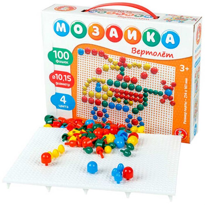 Мозаика "Вертолет" d15/100 эл 02211 712-255