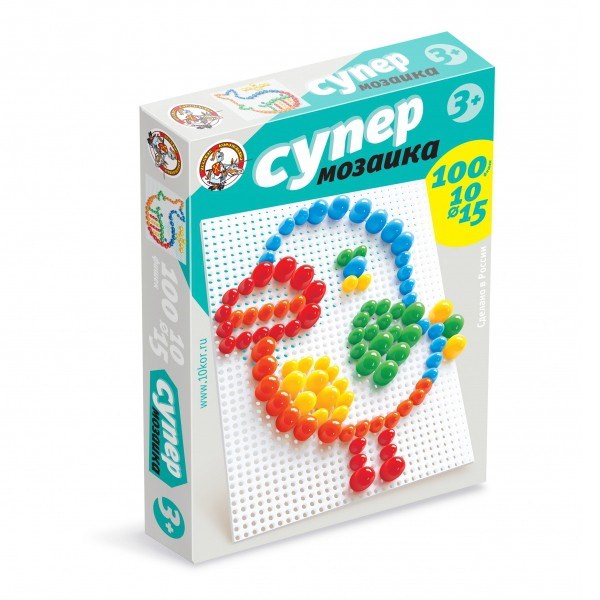 Мозаика 100 фишек. 02019 311-686