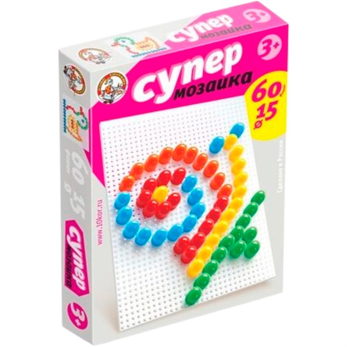 Мозаика Супер 5цв. 60 фишек 02017 /16/ 311-227