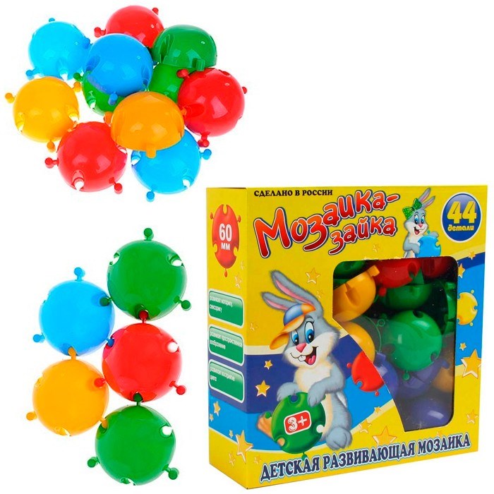 Мозаика Зайка 44 дет /Новокузнецк/ 311-851