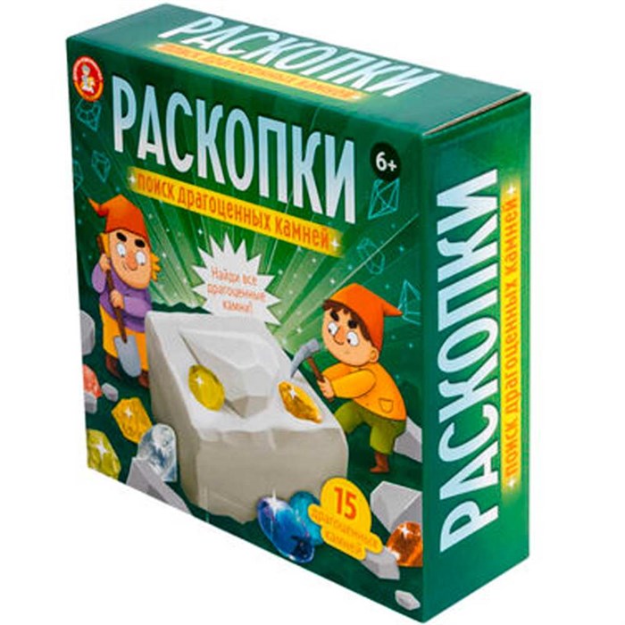 Набор Раскопки Поиск драгоценных камней 15 камней 05539 810-465