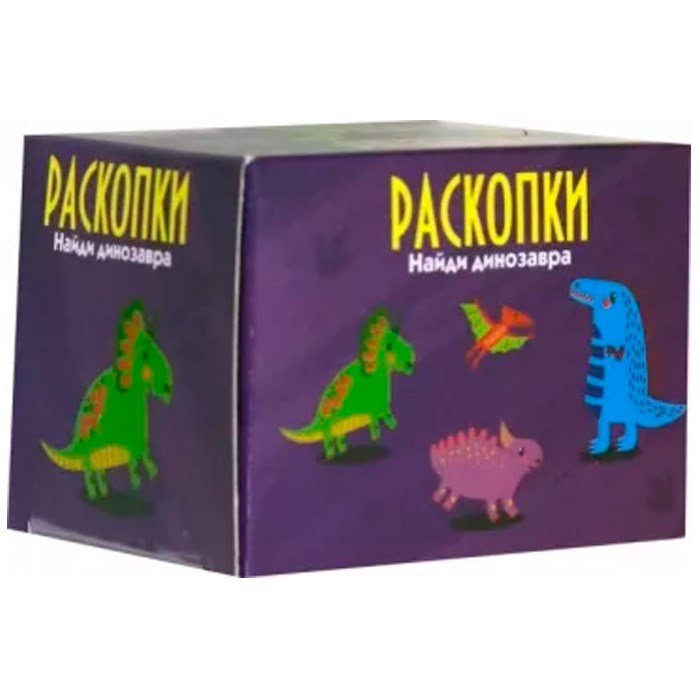 Набор Мини для проведения раскопок Динозаврики dig-19. 712-303