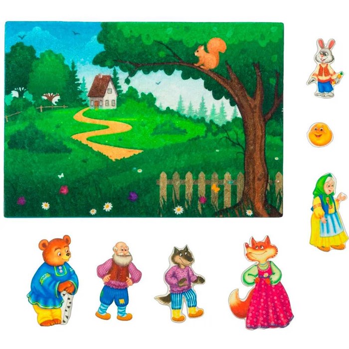 Игра Колобок фетр LIP1163 312-914