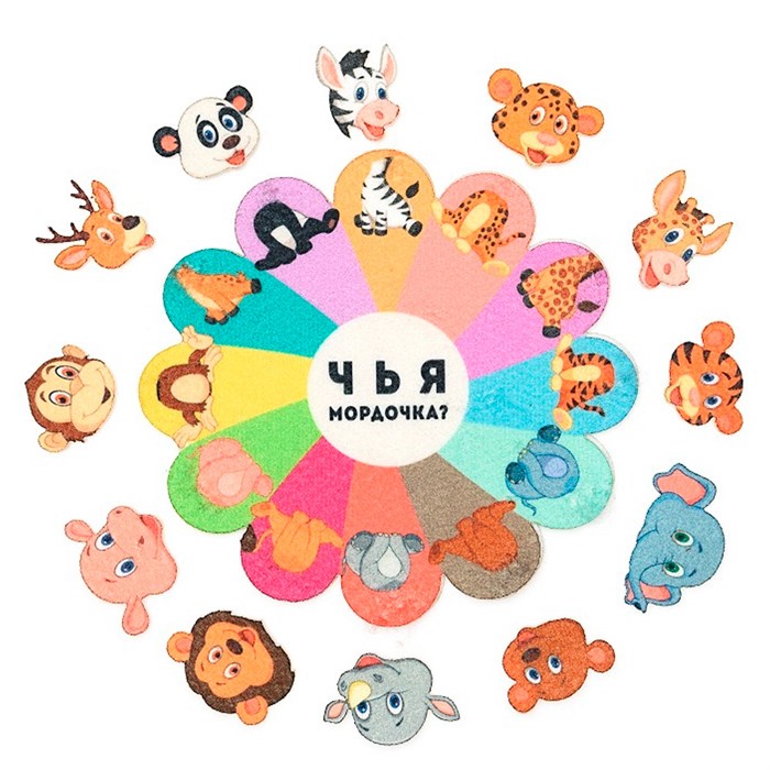 Игра Чья мордочка фетр LIP1316 712-820