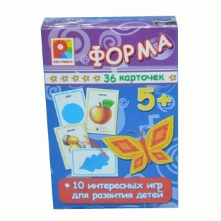 Игра с карточками Форма 511-525
