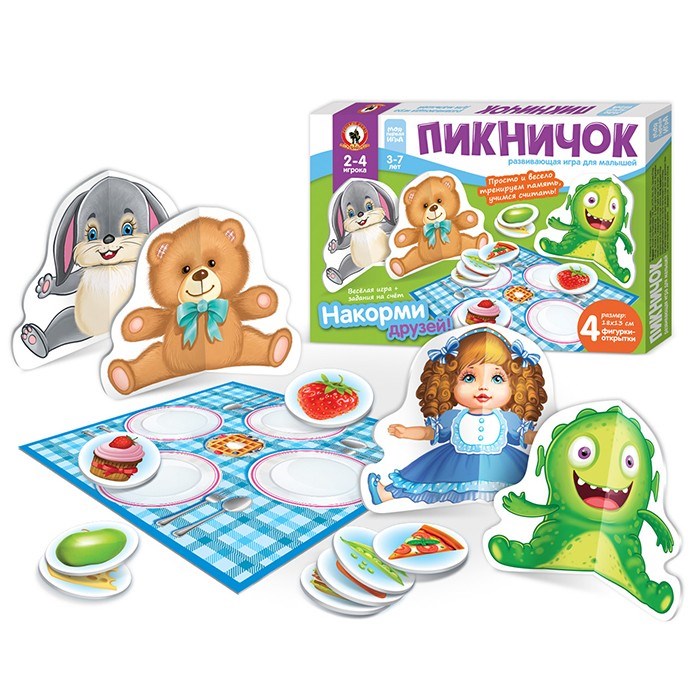 Игра с объемными фигурками «Пикничок» 02090 734-397