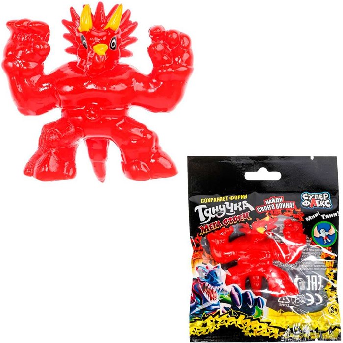 Игрушка-Тянучка мега стреч мини 6,5см Супер Флекс ZY1405074-2-RU 149-153