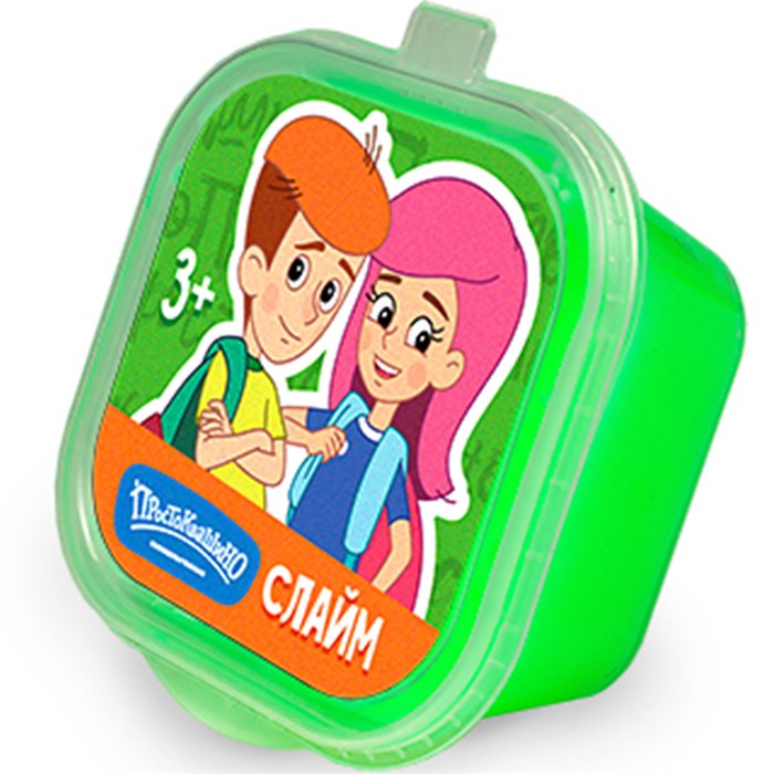 Лизун Slime HERO Простоквашино зеленый SLM333 148-756