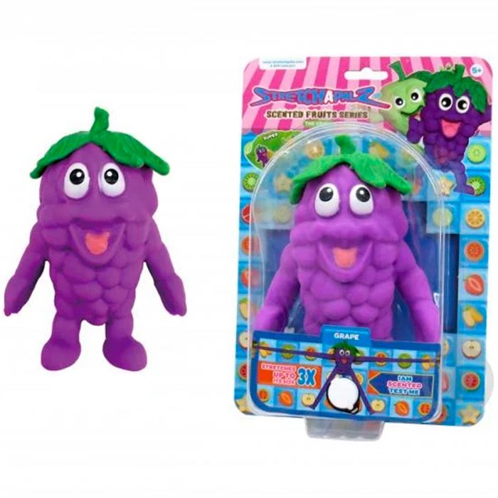 Фигурка-тянучка Stretchapalz  FRUIT/Фрукты 14 см. с ароматизатором Винограда  975439-5 548-060