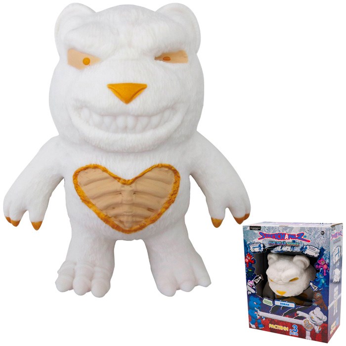 Фигурка тянучка Stretchapalz Evil bears/Зловещие медведи 22 см Мишка Соран, светится в темноте 992912-2 547-560