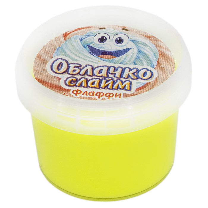 Слайм Прихлоп 75гр Облачко желтый 00462 547-398
