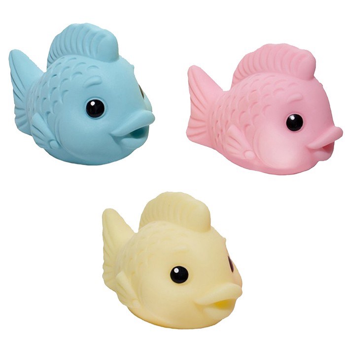 Набор резиновых игрушек Рыбки С-1595 Огонек /10/ 449-991