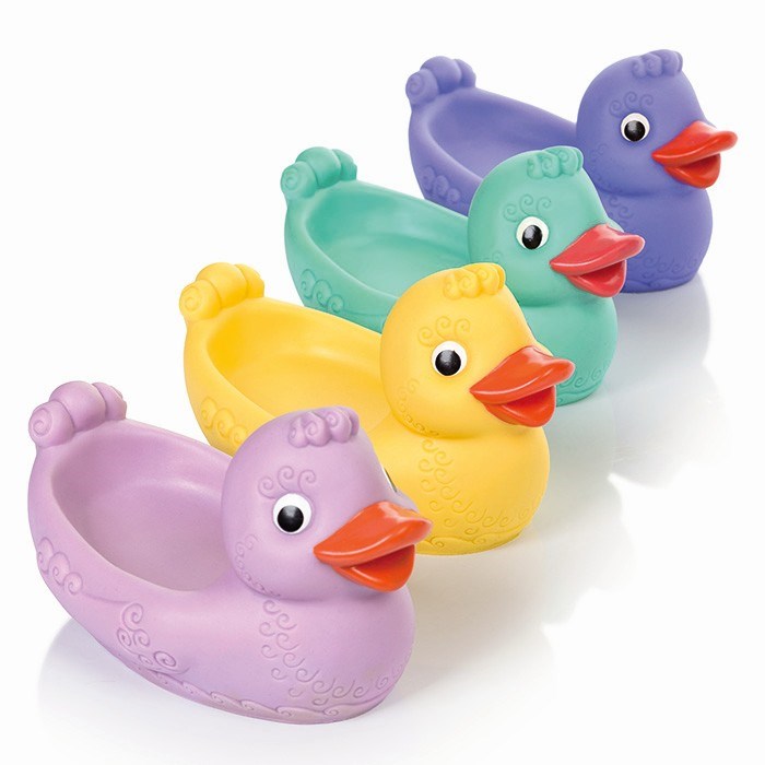 Резиновая игрушка Уточка-мыльница С-1420 Огонек /8/ 449-667