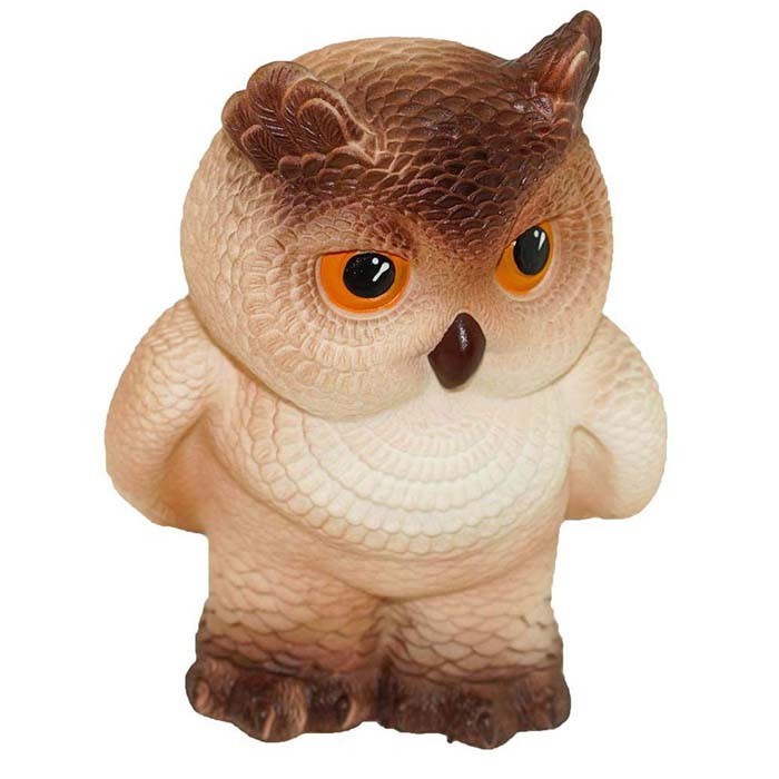 Резиновая игрушка Сова С-712 Огонек /6/ 147-514