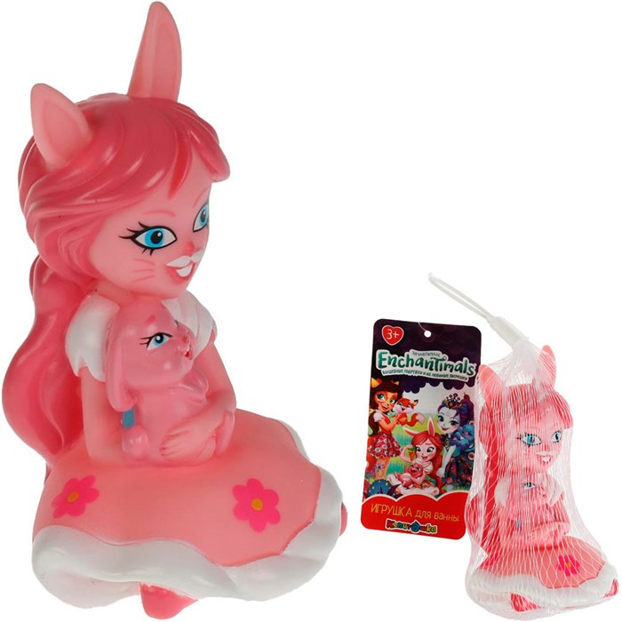 Резиновая игрушка Бри 10 см. ЭНЧАНТИМАЛС в сетке SP-N01 /100/ 547-613