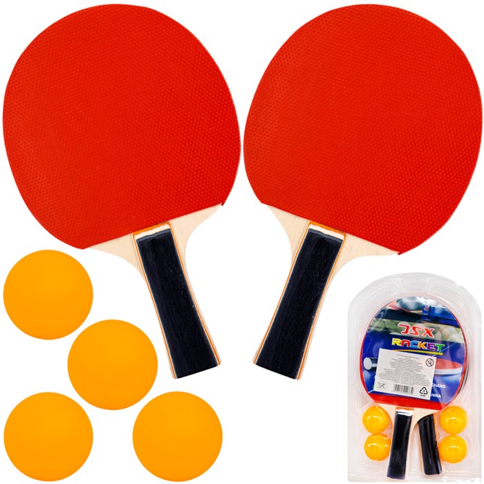 Теннис настольный 2 ракетки, 4 мяча 141V-745 353-346