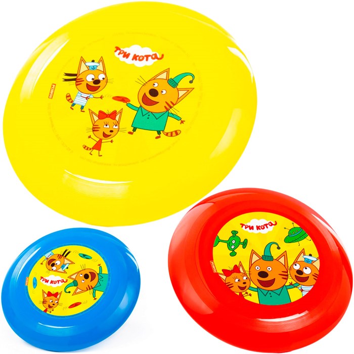 Тарелка летающая Три кота 63205 П-Е /10/ 553-818