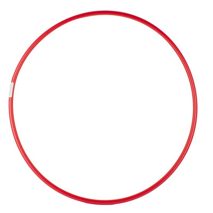 Обруч d 80см облегченный красный У694 /10/ 653-958