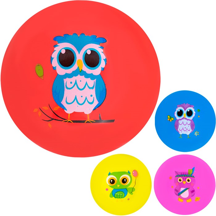 Мяч 22 см 50 гр. FG240705007N совушки 353-480