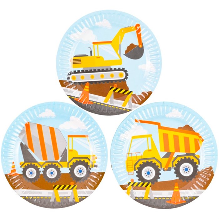 Тарелка С ДР Техника 17см 6шт 1502-6352 561-019