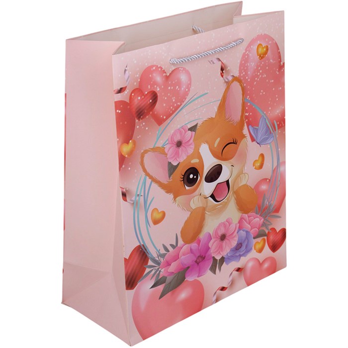 Пакет 32х26х12 см 141V-975 корги 660-036