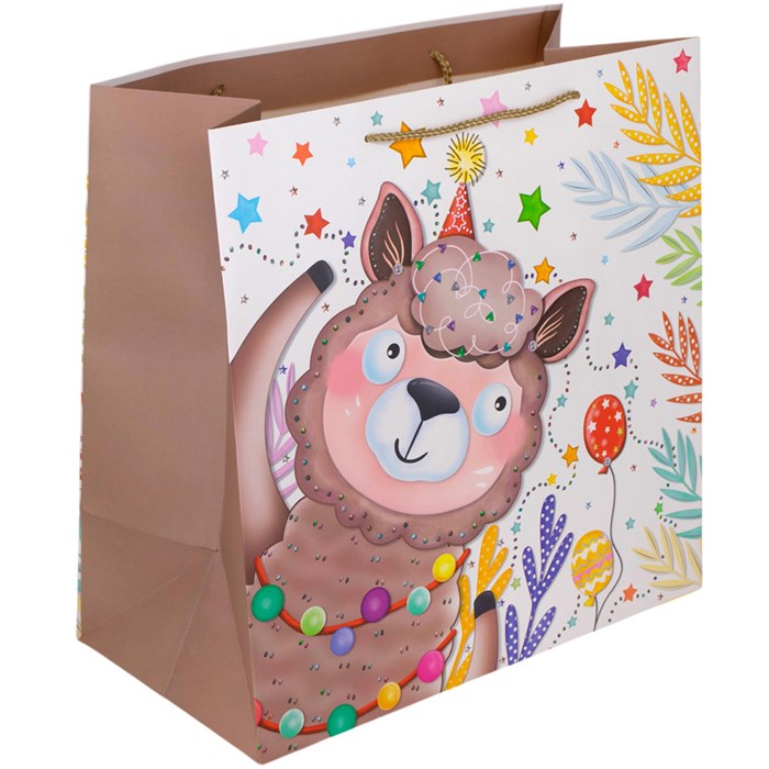 Пакет 38х38х20см овечка мультяшка  141V-882 660-050